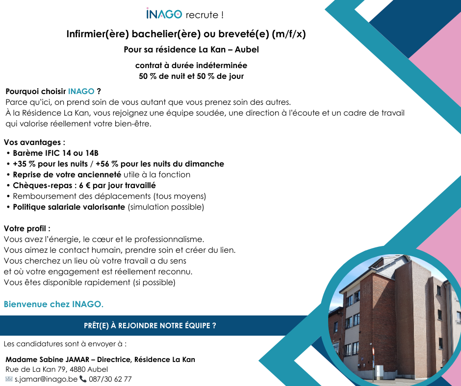 Recrutement infirmier La Kan JOUR + NUIT.png